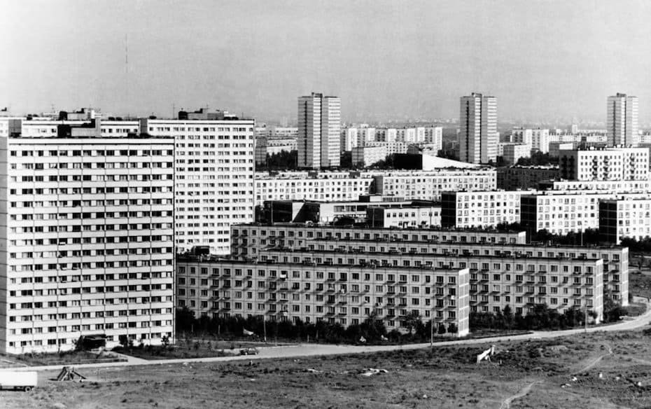 Khrushchyovka tenement apartments