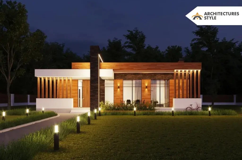 Stylishly Simple Modern One Story House Design