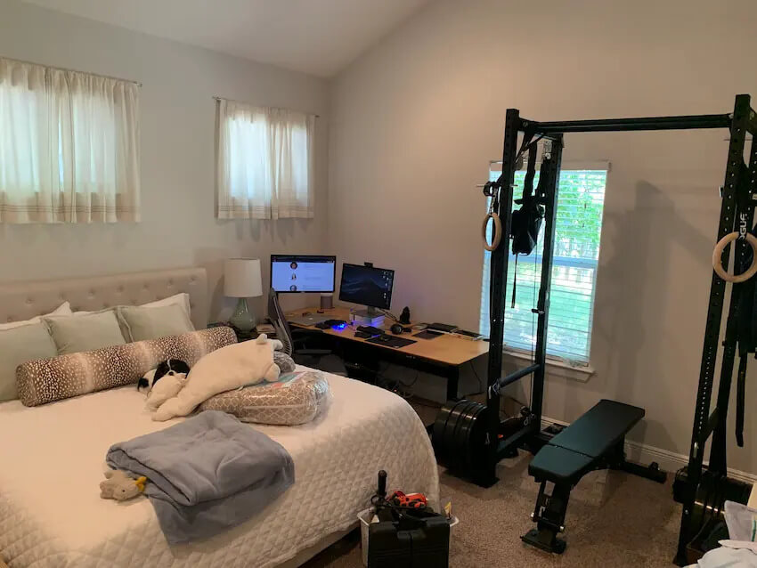 Keep Your Gym Equipment Out of the Bedroom