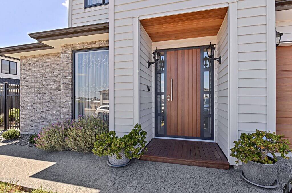 brown Timber Doors