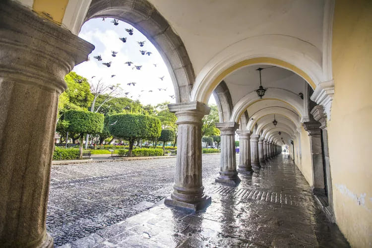 Archways hacienda style homes