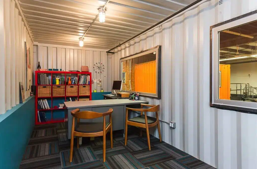 A Guide to Transforming a Shipping Container into a Home Office