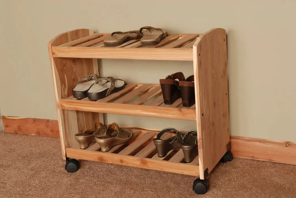 Wall Shoe Storage