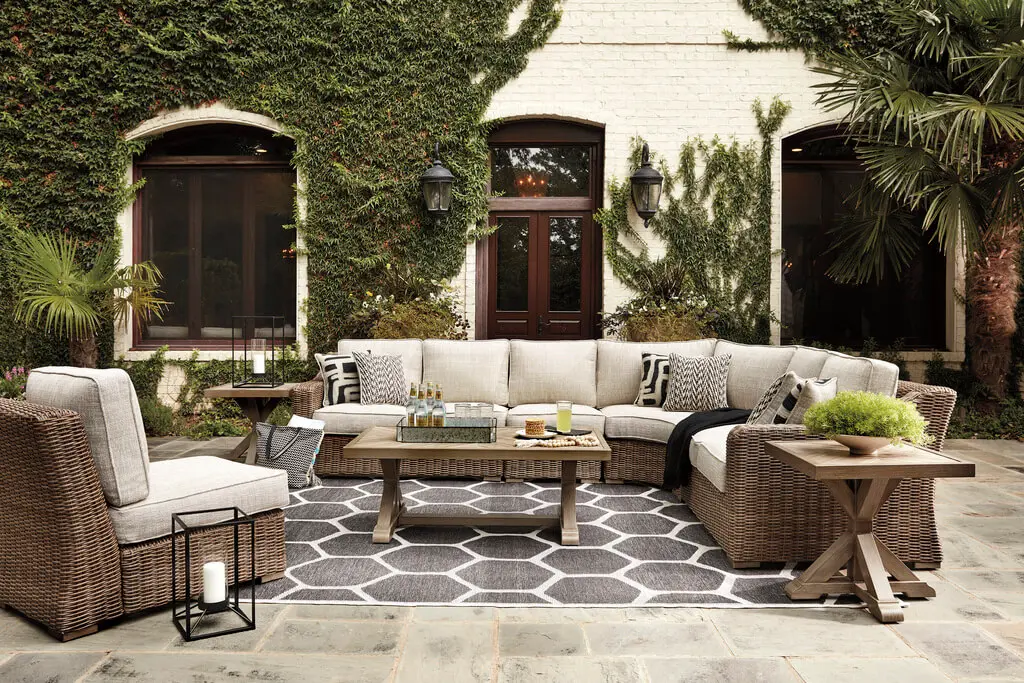Design Options Of Patio Furniture Sections  
