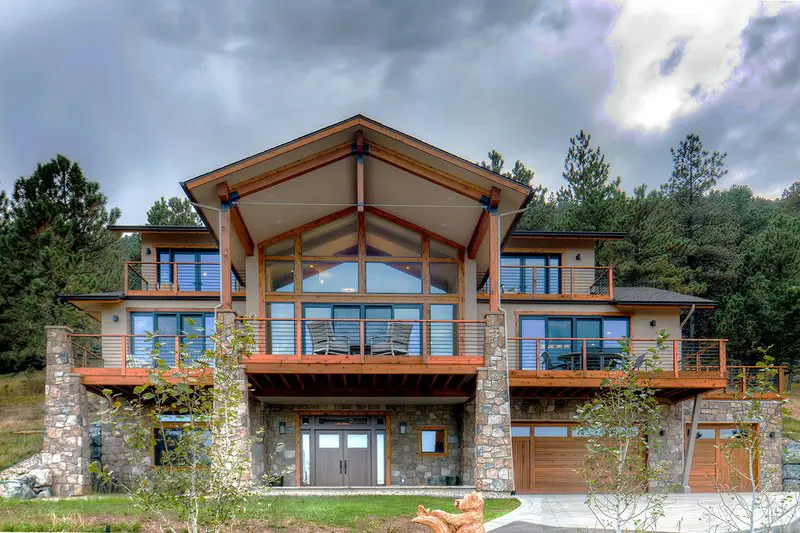 Lake House with Screened Porch