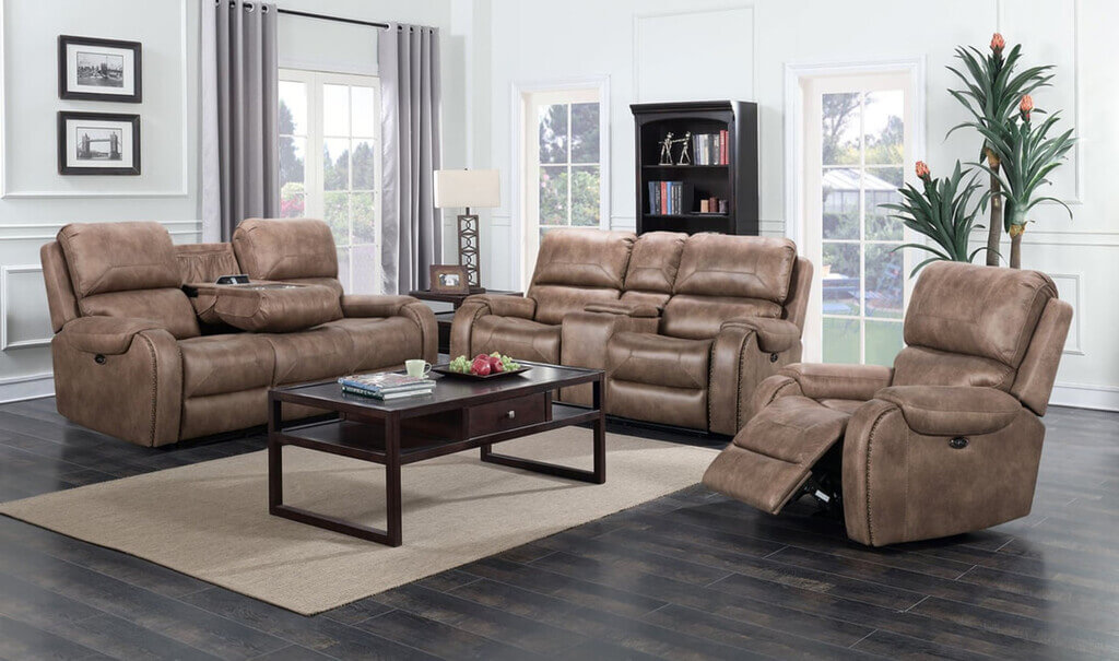 Recliner sofas