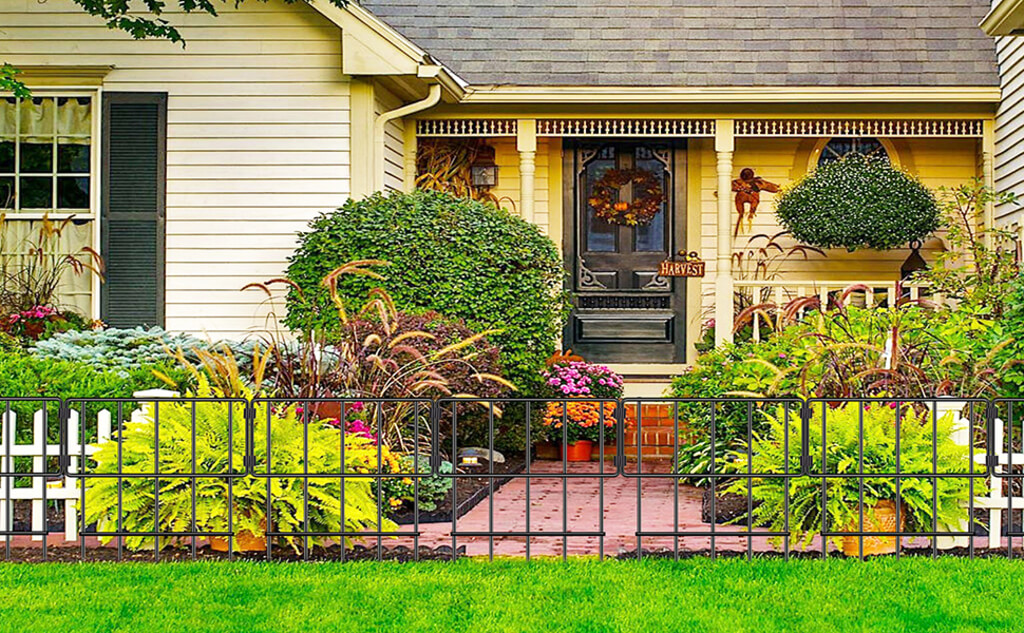 Add Dual Fence landscaping