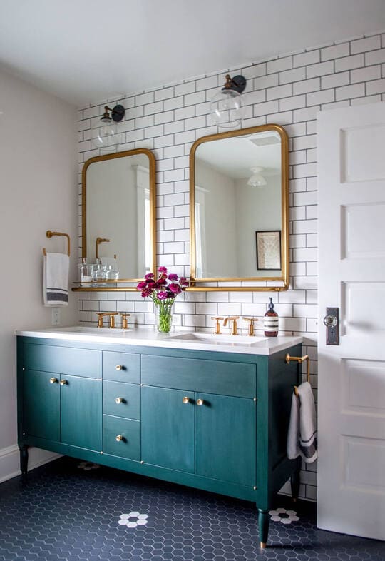 Glam Master Bathroom Idea