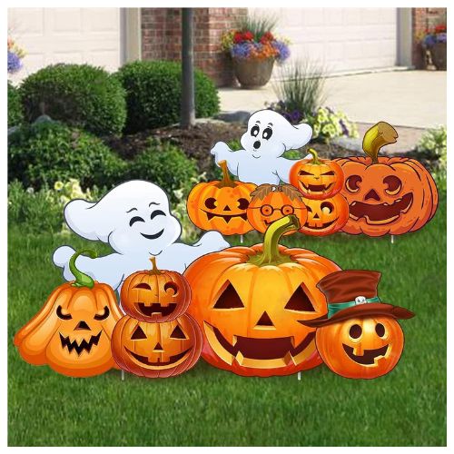 Large Halloween Decorations Outdoor Yard Signs