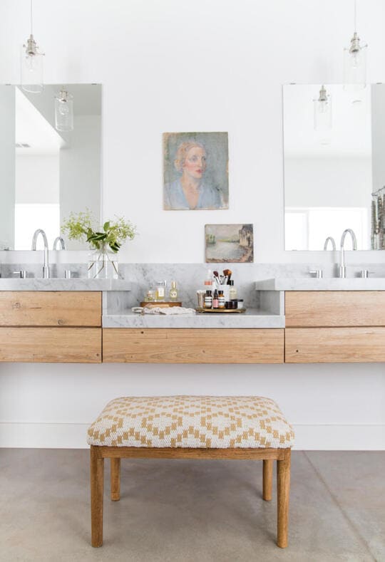 Modern Artist-Inspired Bathroom