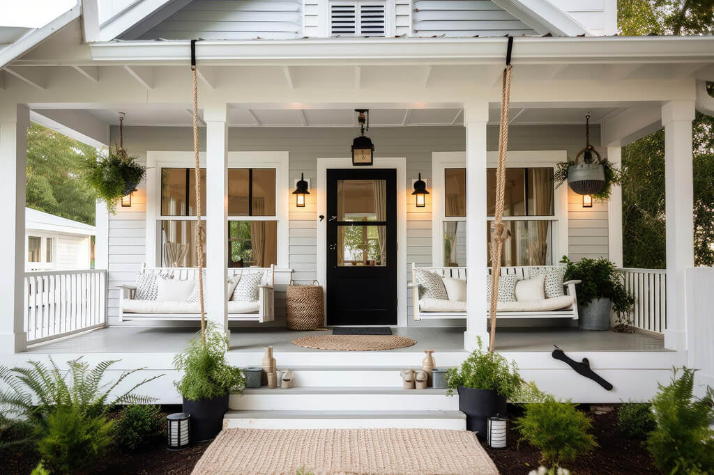 Simple Front Porch Ideas 