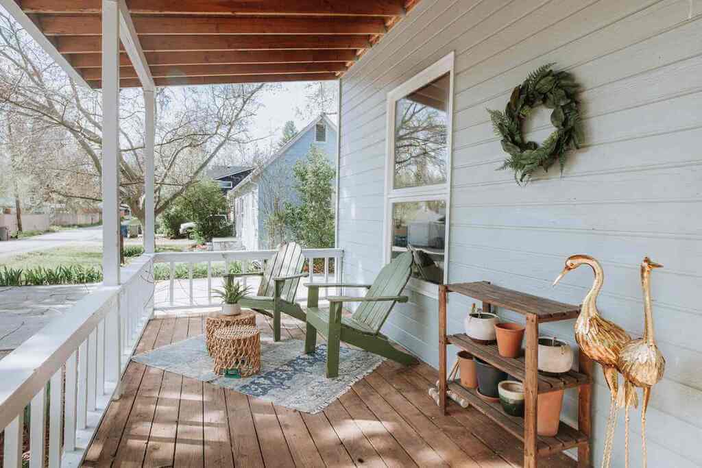 futuristic porch design