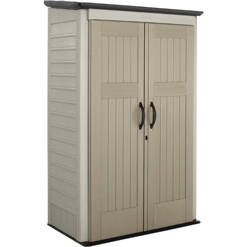 Outdoor Small Vertical Resin Storage Shed
