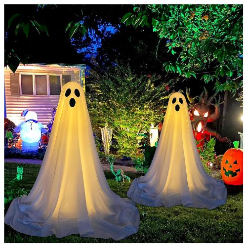 Spooky Ghost Outdoor Halloween Decor