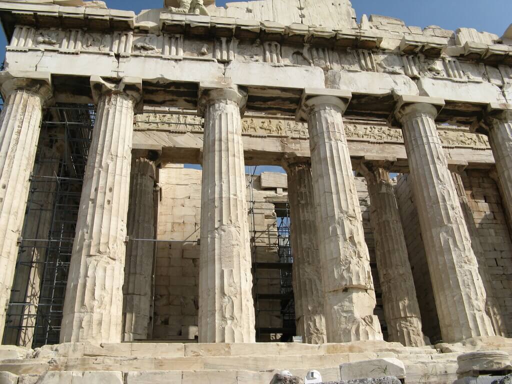 The Parthenon architecture