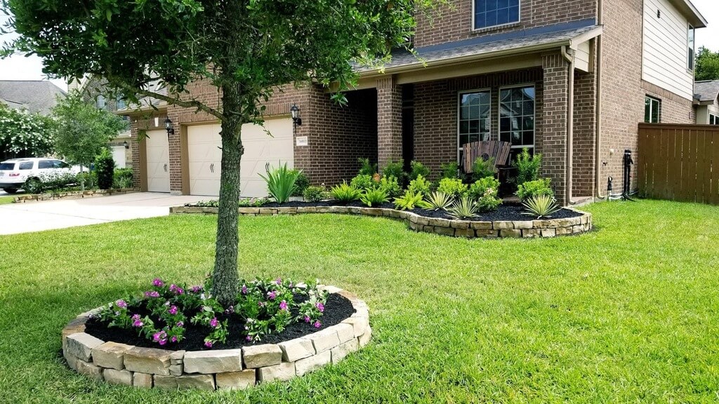plant and flowers landscaping