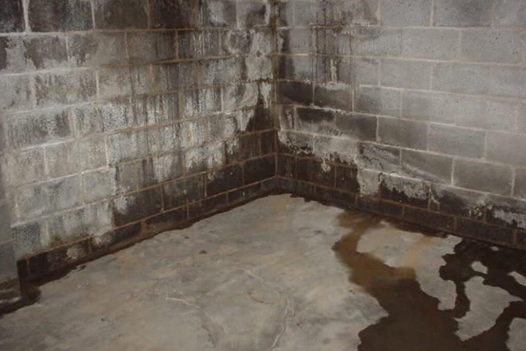 Foundation Leak basement