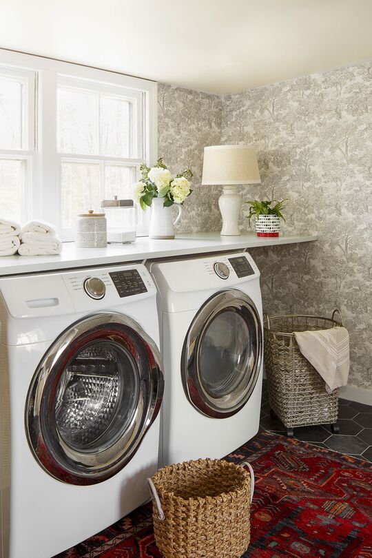 Functionality with a Countertop laundry room