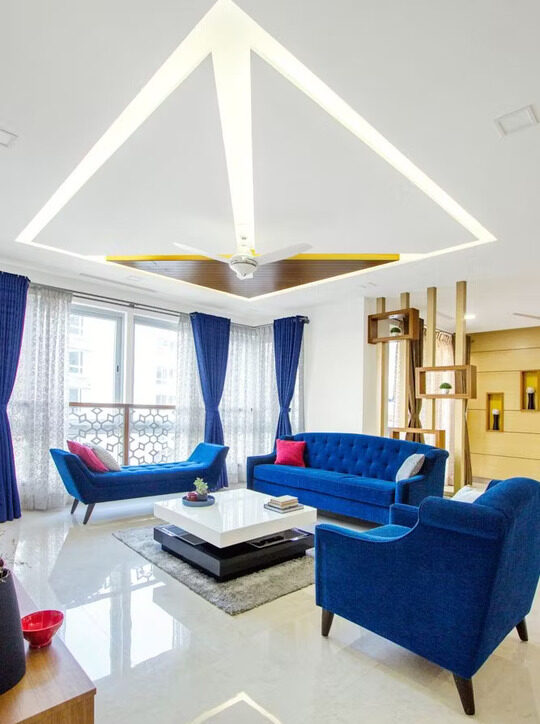 Geometric False Ceiling Design