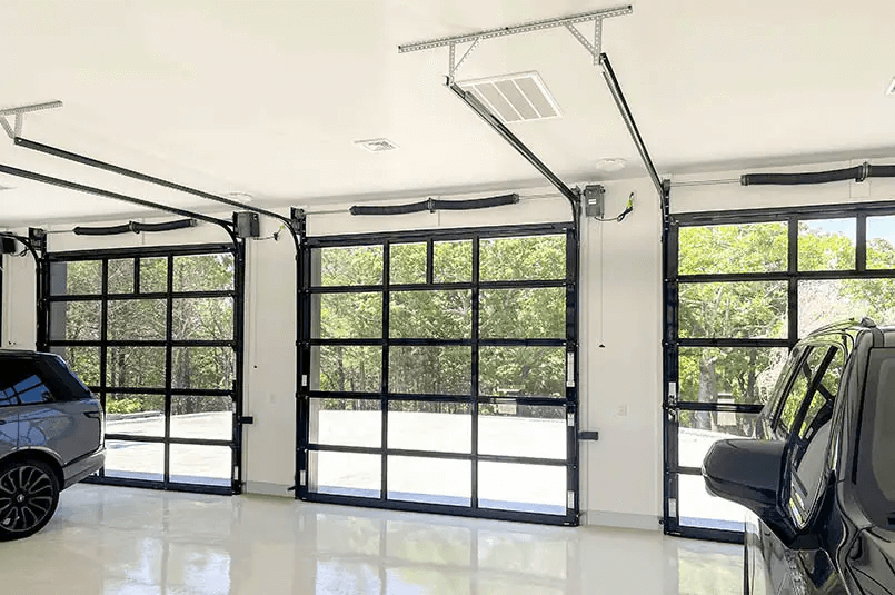 Glass Roll Up Garage Door