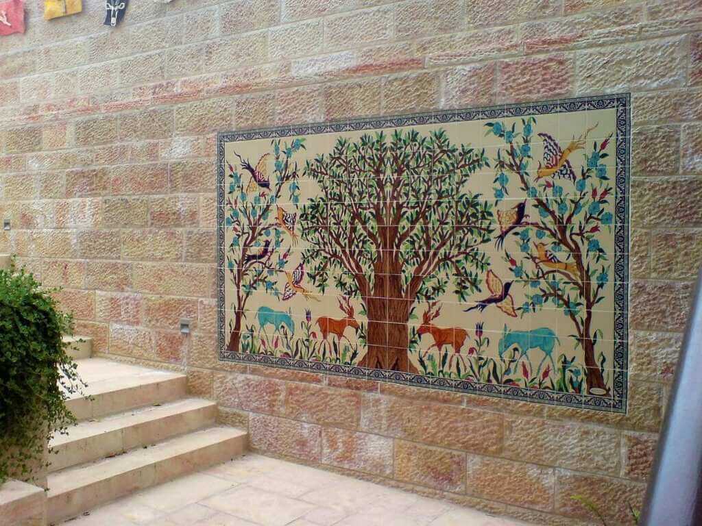 Mosaic Murals in outdoor