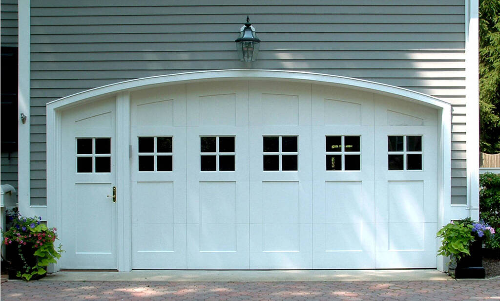 Walk Through Garage Doors