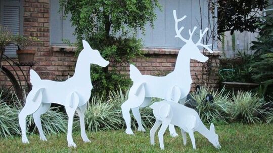 Decorate with a Brood of Reindeer