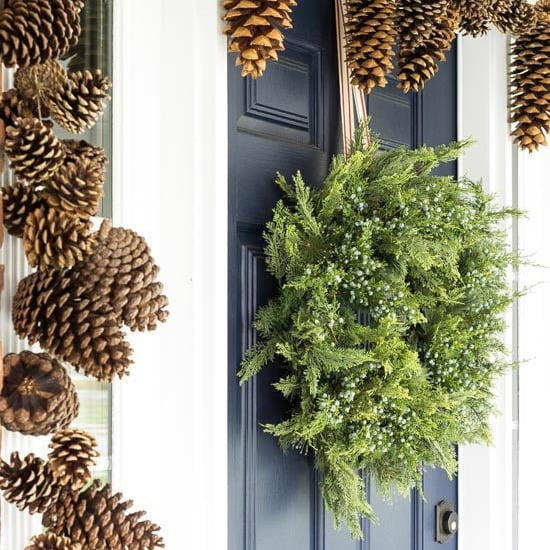 christmas front door decor