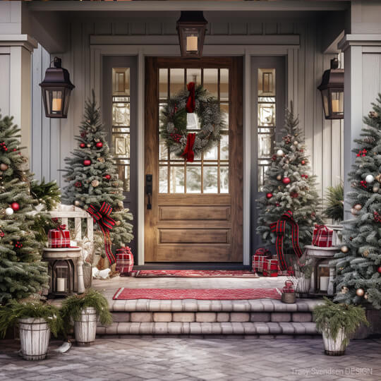 rustic christmas decorating ideas