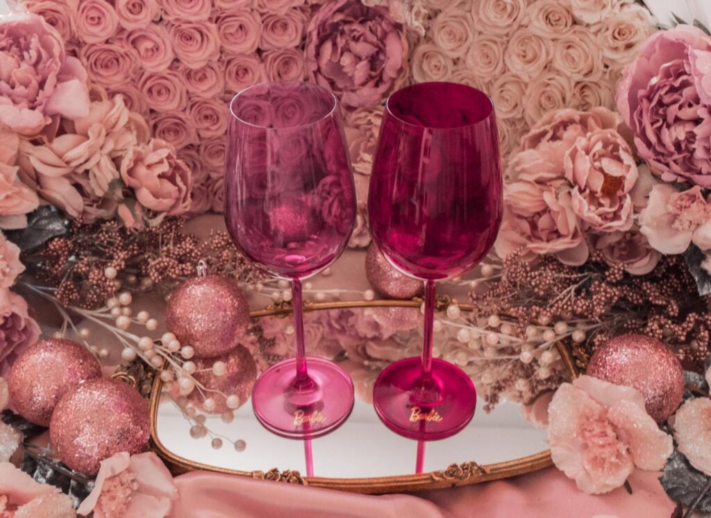 Blush Pink Glassware 