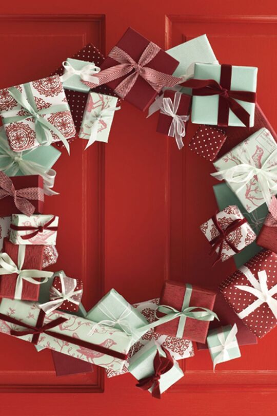 Gift Wrapped Wreath