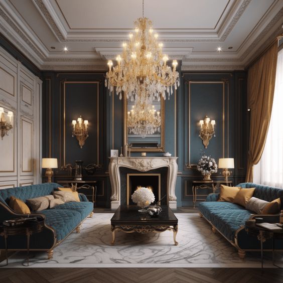 Luxury with Glam Interior Design Styles