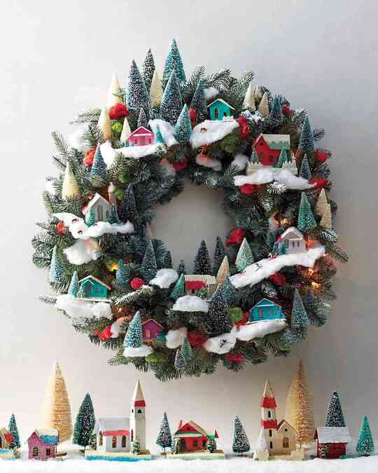 Mini Christmas Tree Wreath