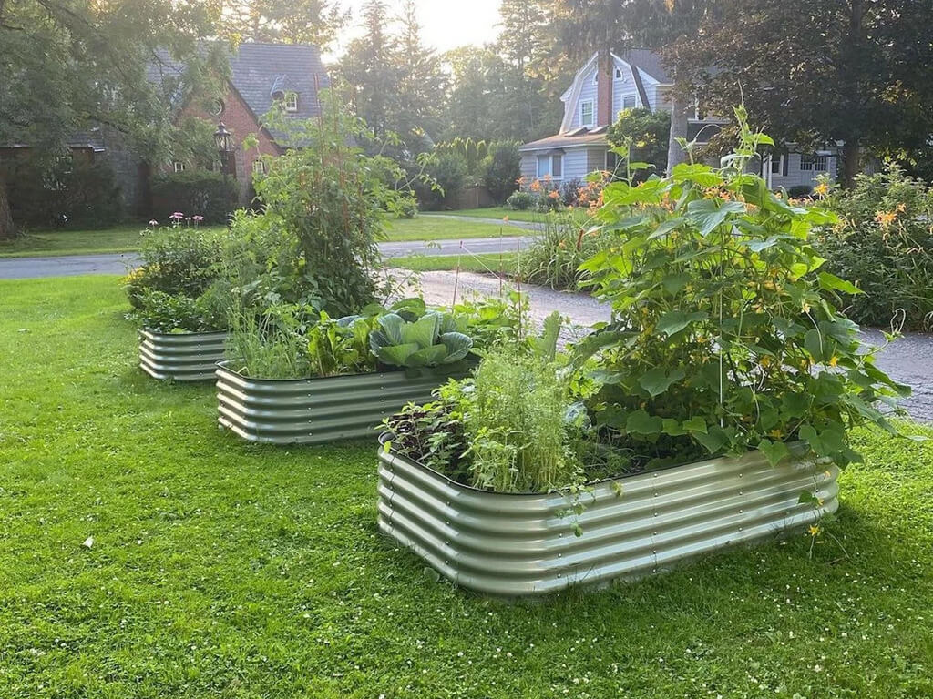 Modular Metal Raised Garden Bed