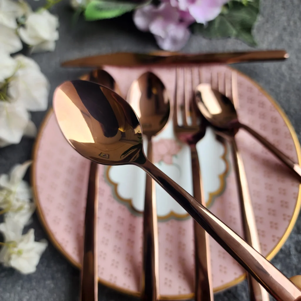 Rose Gold Cutlery 
