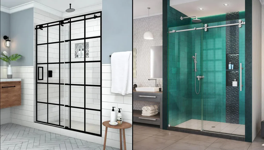 How do you pick the suitable shower doors