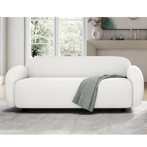 PaPaJet Sofa Modern Cloud Couch with Soft Boucle Upholstered