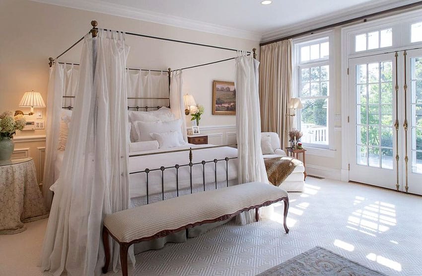 Parisian style bedroom