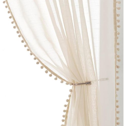 Treatmentex Sheer Linen curtain