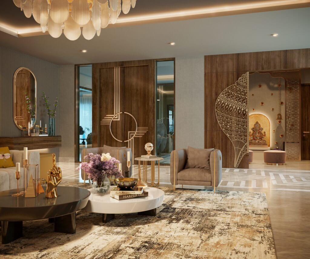 Variations In Gold interior design