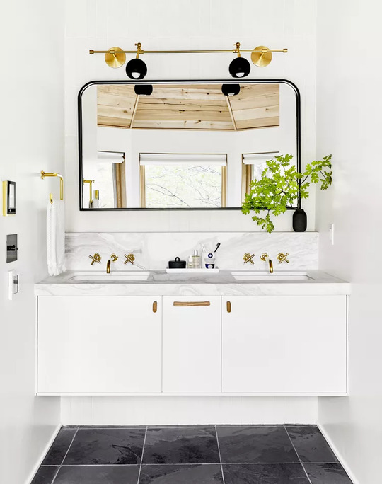 Wall to Wall Floating Small Vanity