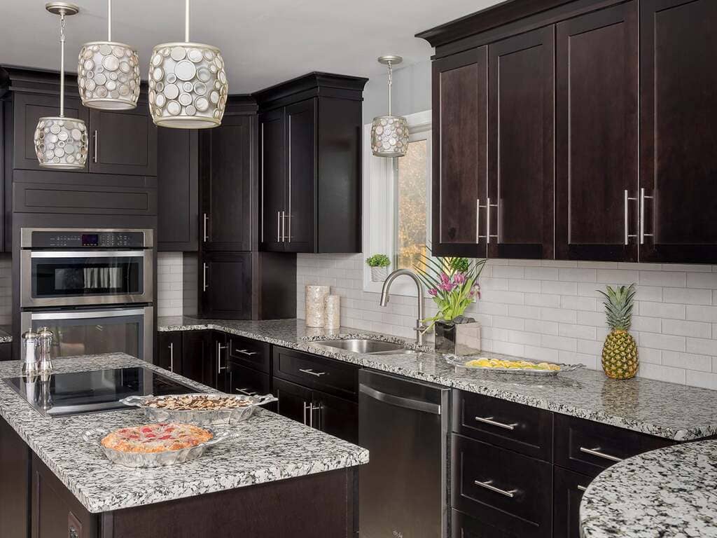 Black and Brown Kitchen Cabinet ideas