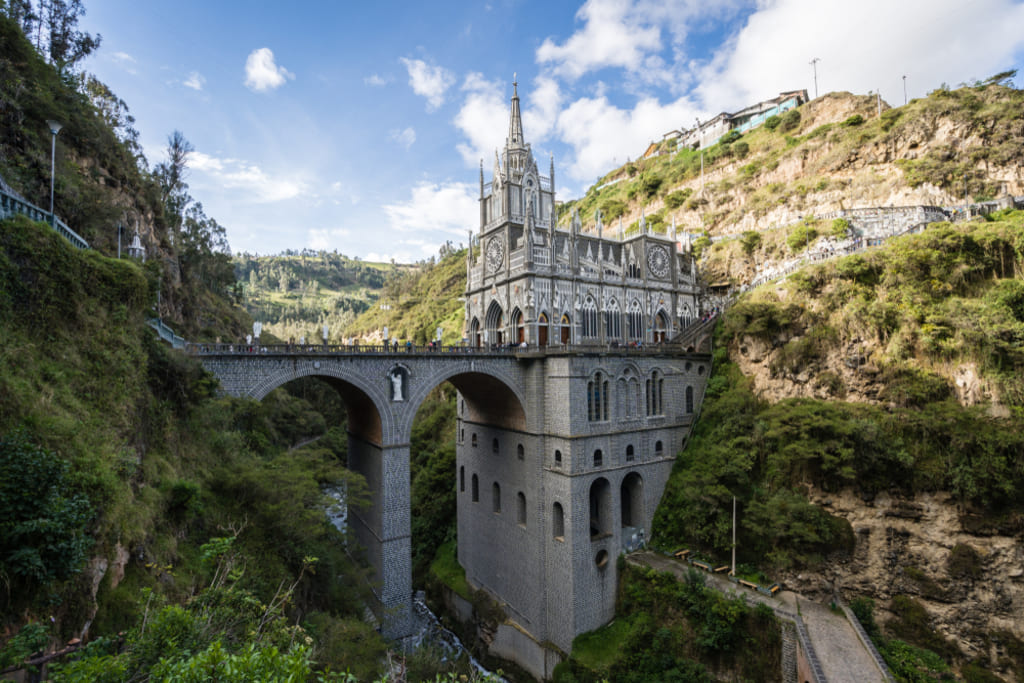 Las Lajas Sanctuary in Colombia