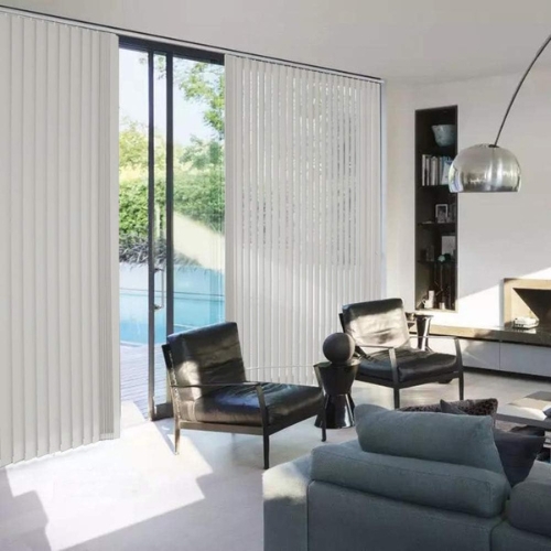 Vertical pleating window shades
