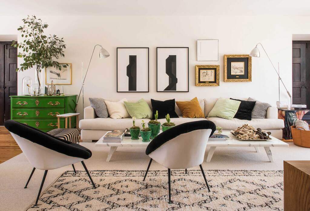 Comfortable living room furniture