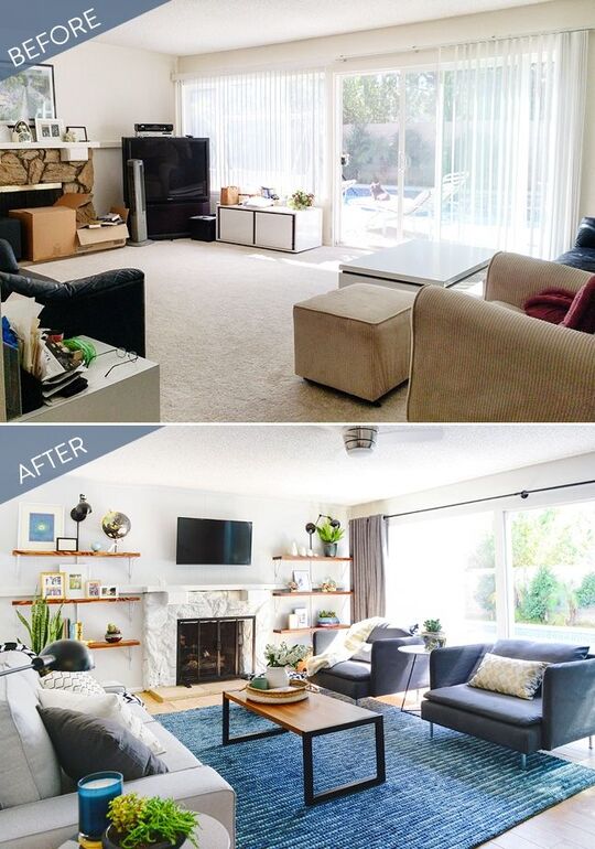transform living room space