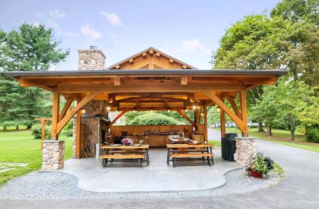 Backyard Pavilion Kitchen