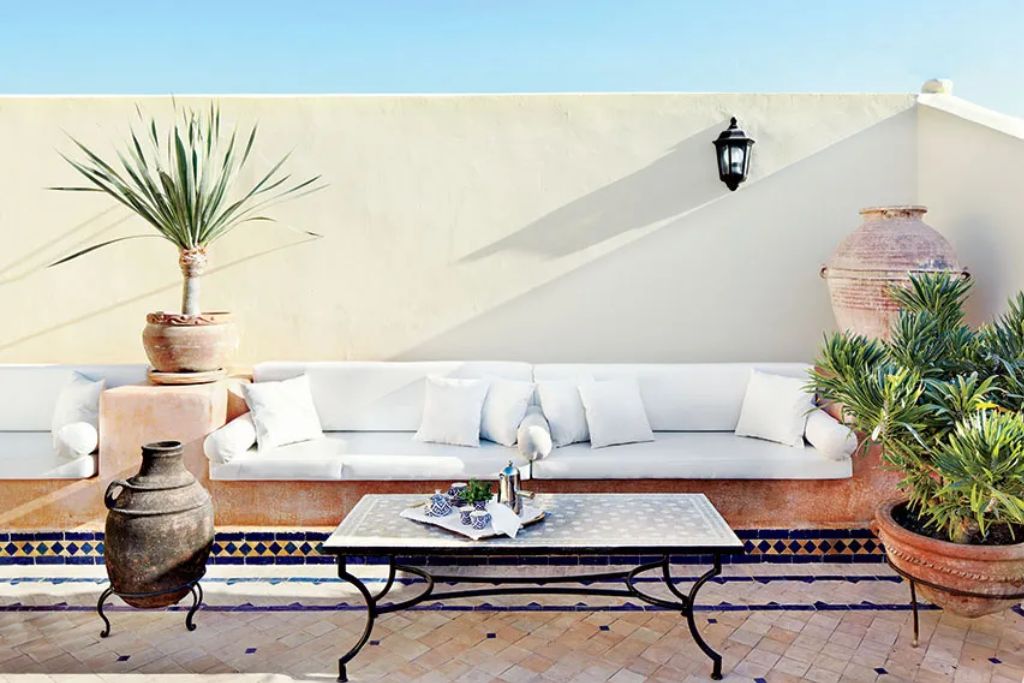 Exotic Moroccan-Inspired Patio Theme