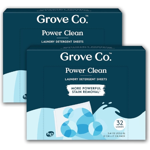 Grove Co. Laundry Detergent Sheets