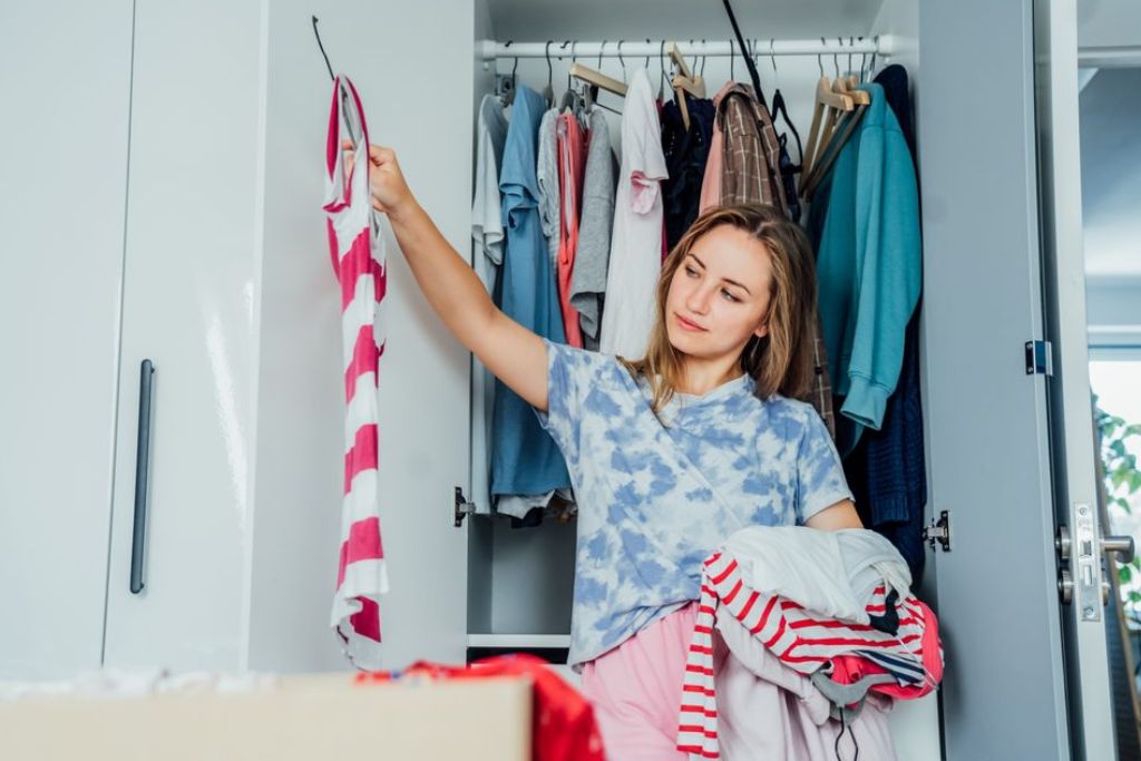 Reorganize your closet